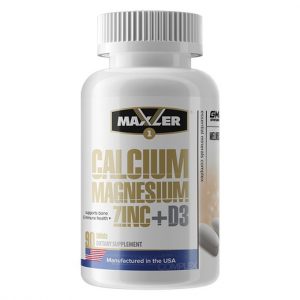 MAXLER Calcium Magnesium Zinc + D3