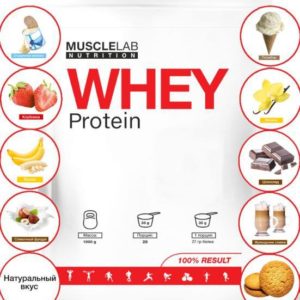 MUSCLELAB Nutrition  Whey Protein 1000g