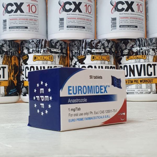 EPF EUROMIDEX (Anastrozole) 50 tablets 1mg