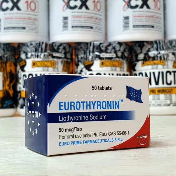 EPF EUROTHYRONIN (Liothyronine Sodium) 50 tablets 50mcg