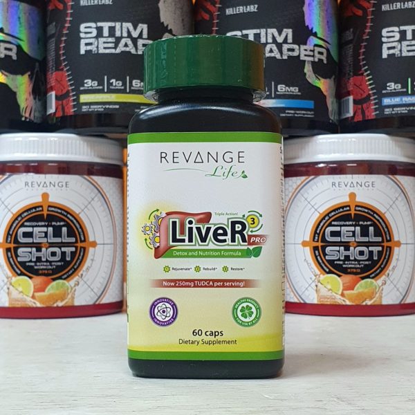 LIVER Pro-250mg Tudca (Revange Nutrition) 60 caps