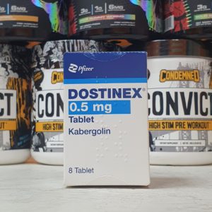 DOSTINEX (Pfizer) 8 ТАБЛЕТОК (1 ТАБ/0.5 МГ)