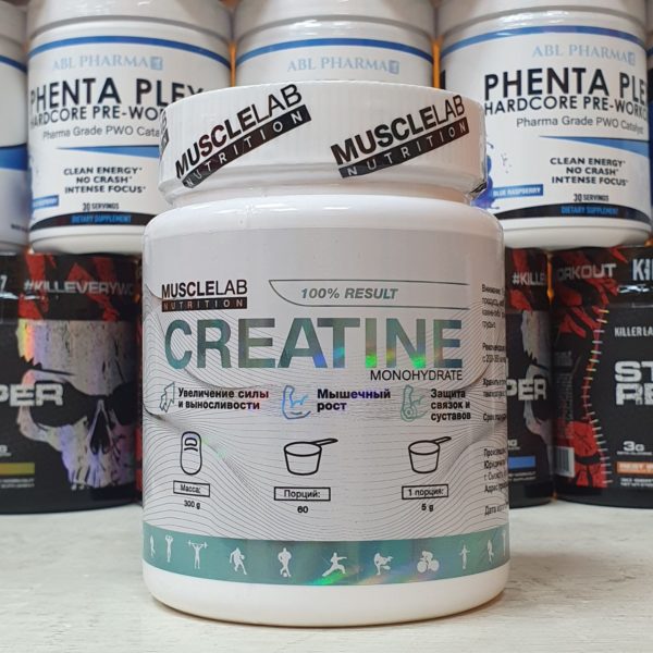 Creatine Monohydrete (MUSCLELAB NUTRITION) 250 гр.