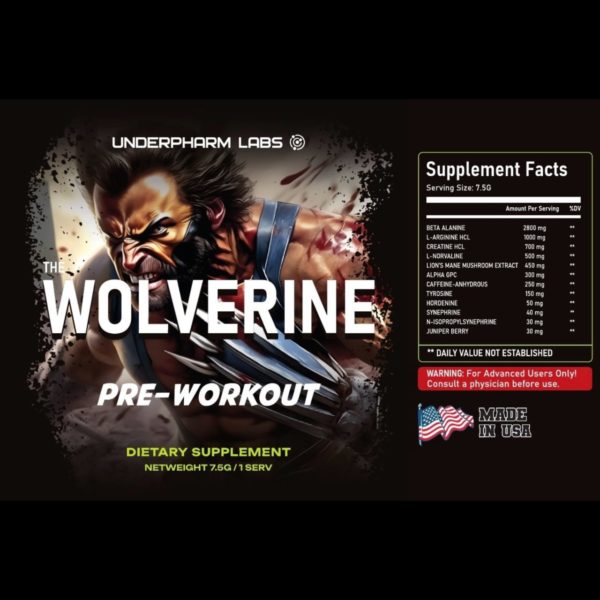 Wolverine (Underpharm Labs) 7.5g (1порция)