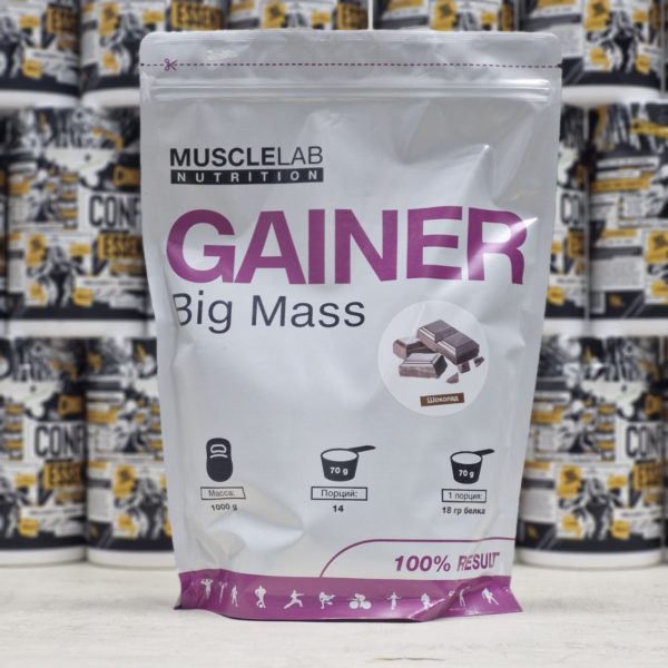 Big Mass Gainer (Musclelab Nutrition) 1000 г -14 порций