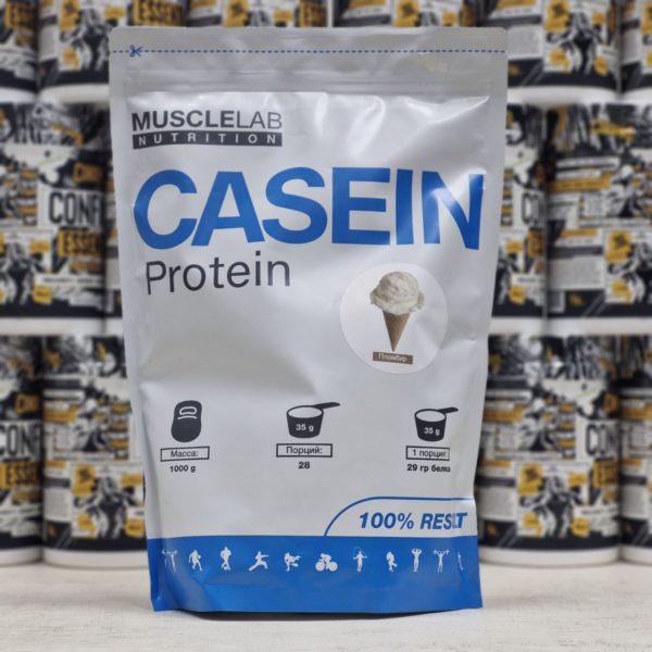 Casein Protein (Musclelab Nutrition) 1000 гр: Поддержка мышц во время сна!