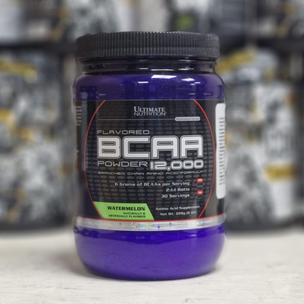 BCAA 12 000 Powder Flavored (Ultimate Nutrition) 228g