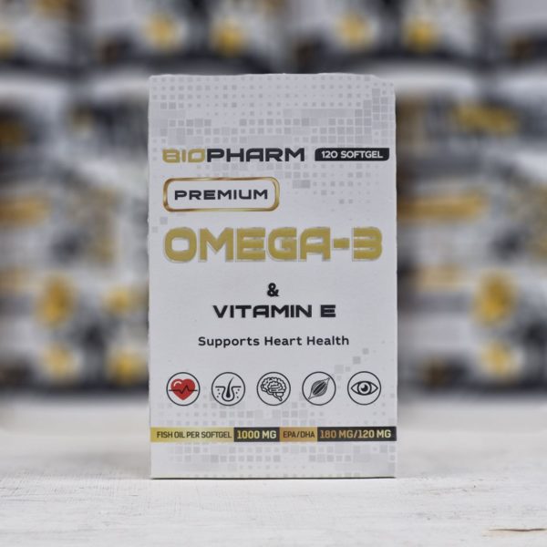 Omega-3 & Vitamin E (BioPharm) 120 caps