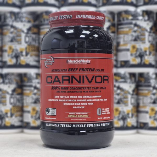 Carnivor (MuscleMeds) гидролизованный изолят говяжьего протеина 1.95lb