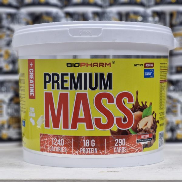 Гейнер Premium Mass (BioPharm) 4080g