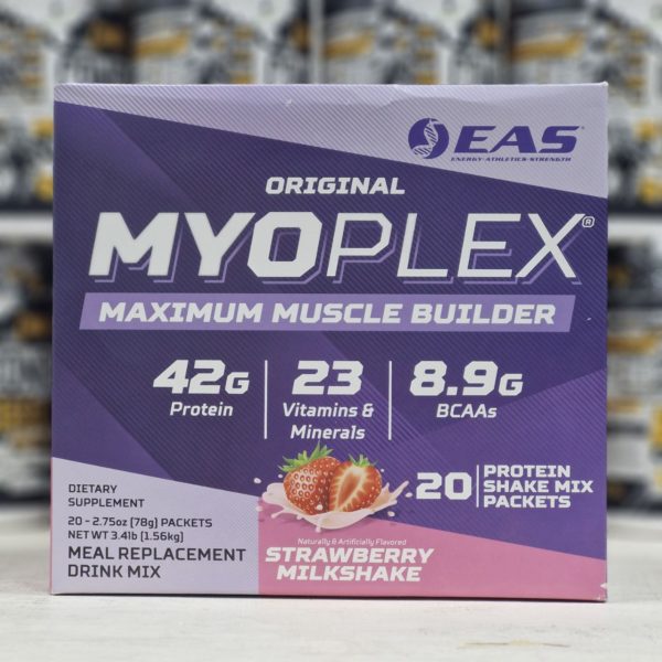 Myoplex Maximum Muscle Builder, 20 пакетиков — Идеальный Протеиновый Коктейль для Набора Мышечной Массы!