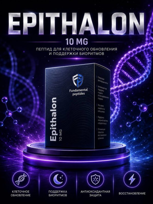 Epithalon (Fundamental Peptides) 10mg Пептид Молодости и Здоровья