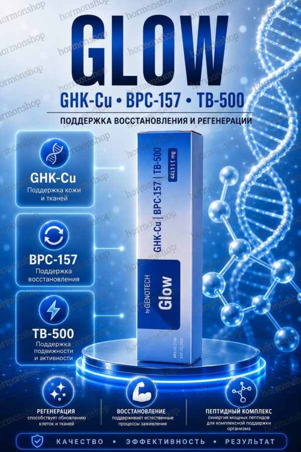 Glow (Genotech) ручка 44/ 11/ 11 mg для восстановления после травм