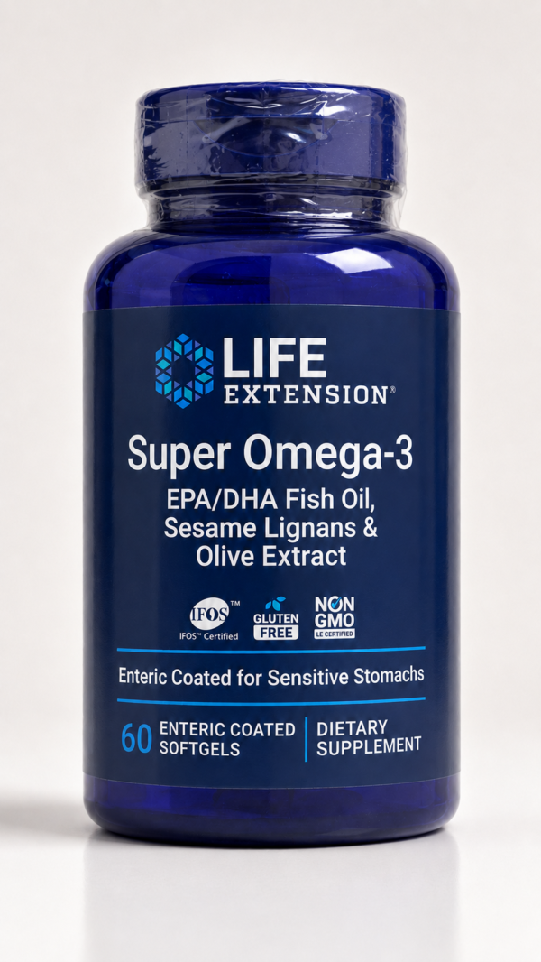 Life Extension, Super Omega-3, 60 и 120 мягких таблеток