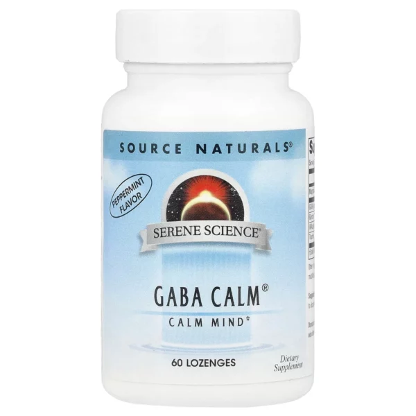 GABA Calm (Source Naturals) — быстрая помощь нервной системе в форме леденцов