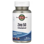 Цинк 50 мг Хелат KAL (Zinc 50 Chelated) — Ваш ежедневный щит для иммунитета и красоты